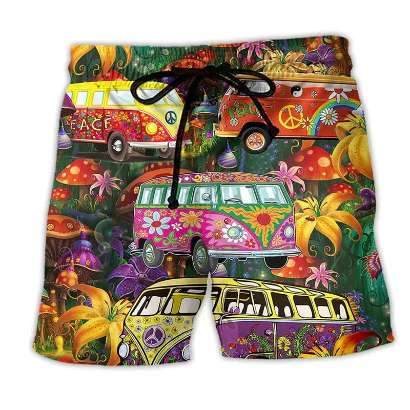 Image of Vince | Men's Printed Swim Trunks