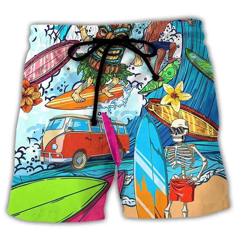 Image of Vince | Men's Printed Swim Trunks