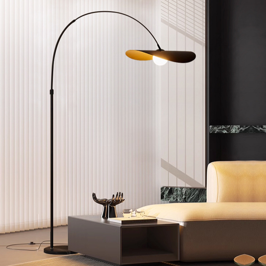 Wabi Sabi LED Floor Lamp – Handcrafted Iron