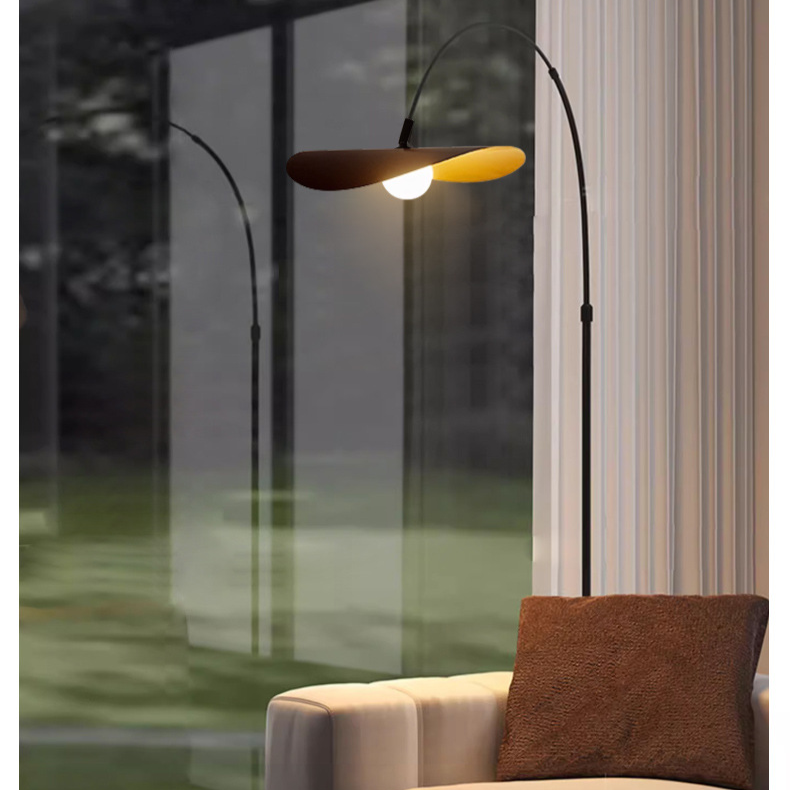 Wabi Sabi LED Floor Lamp – Handcrafted Iron