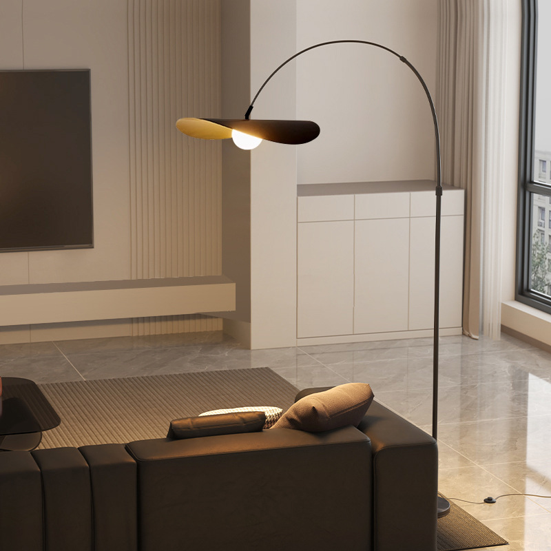 Wabi Sabi LED Floor Lamp – Handcrafted Iron
