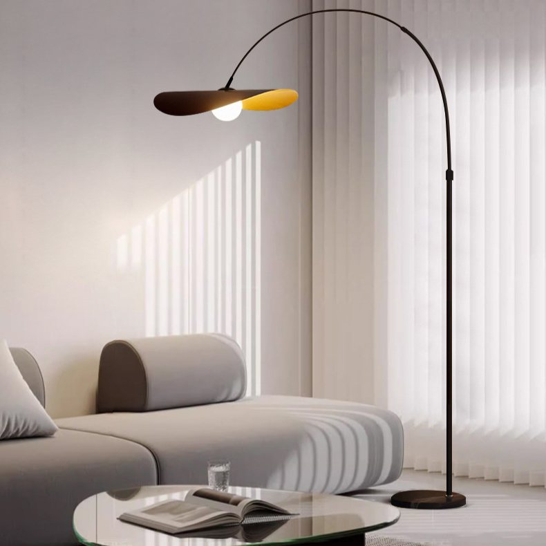 Wabi Sabi LED Floor Lamp – Handcrafted Iron