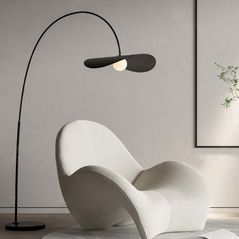 Wabi Sabi LED Floor Lamp – Handcrafted Iron