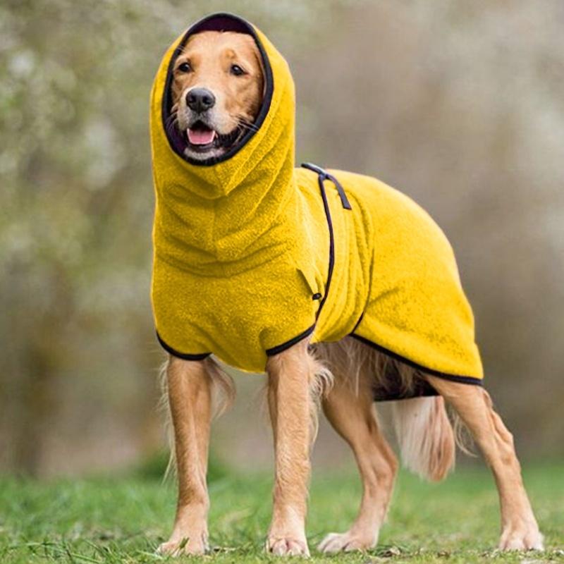 Warm Dog Coat with Adjustable Buckle