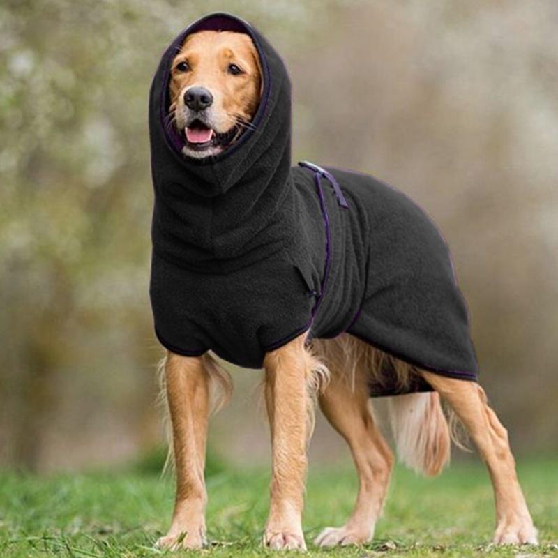 Warm Dog Coat with Adjustable Buckle