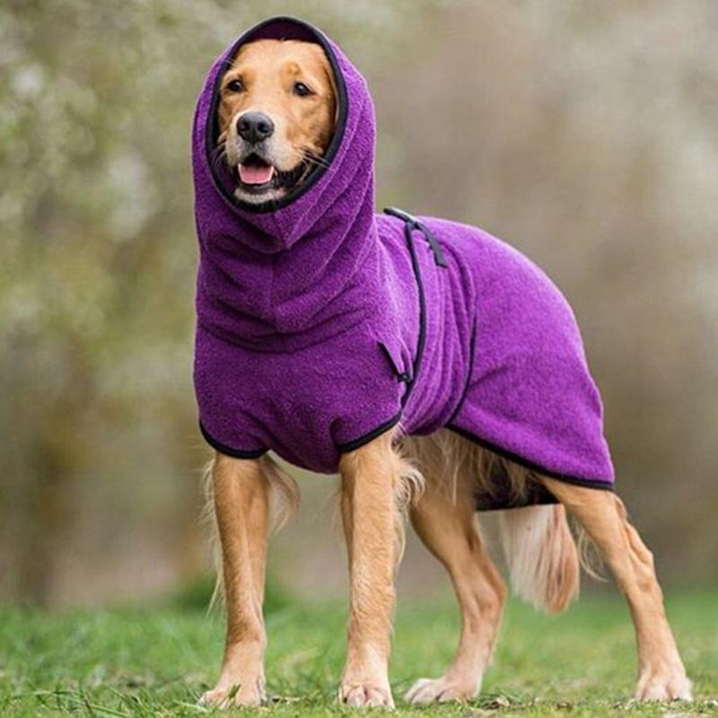 Warm Dog Coat with Adjustable Buckle