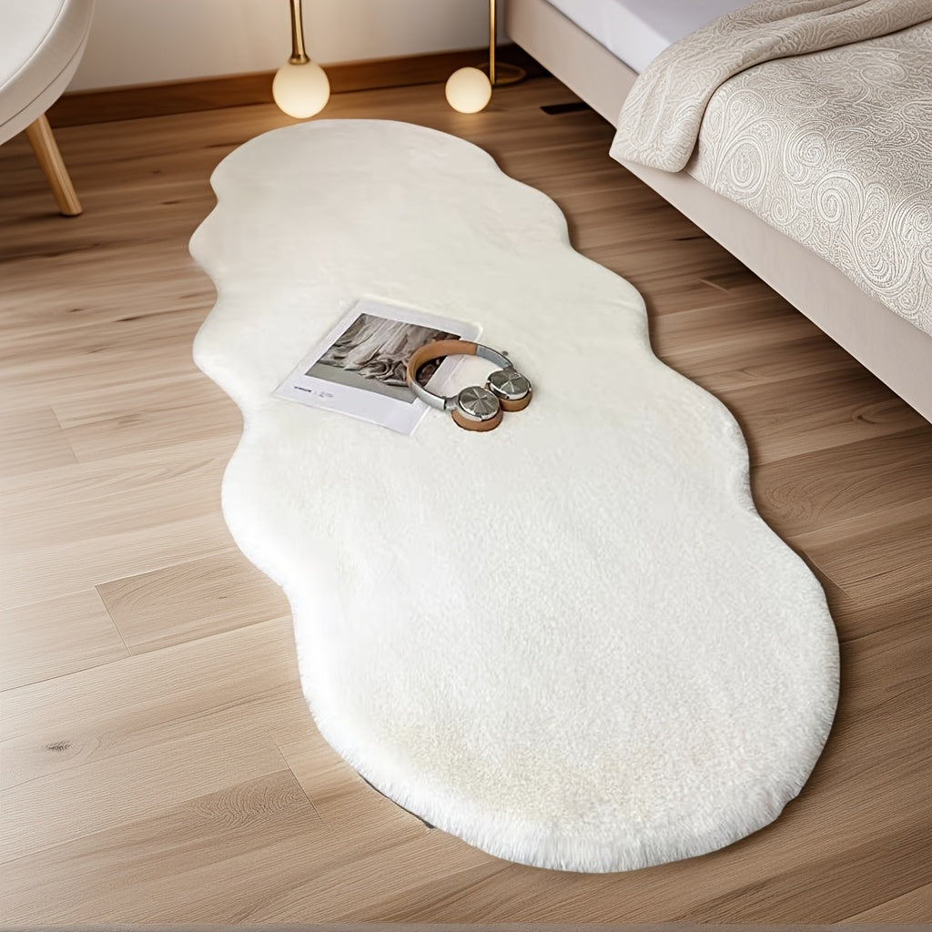 Washable Non-Slip Plush Floor Mat & Soft Comfort Carpet