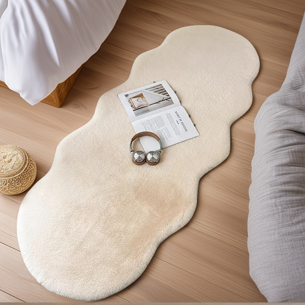 Washable Non-Slip Plush Floor Mat & Soft Comfort Carpet
