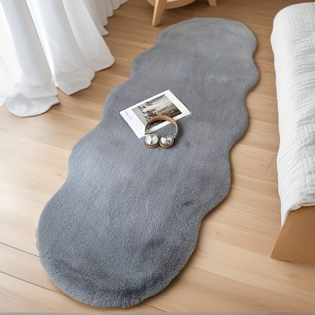 Washable Non-Slip Plush Floor Mat & Soft Comfort Carpet