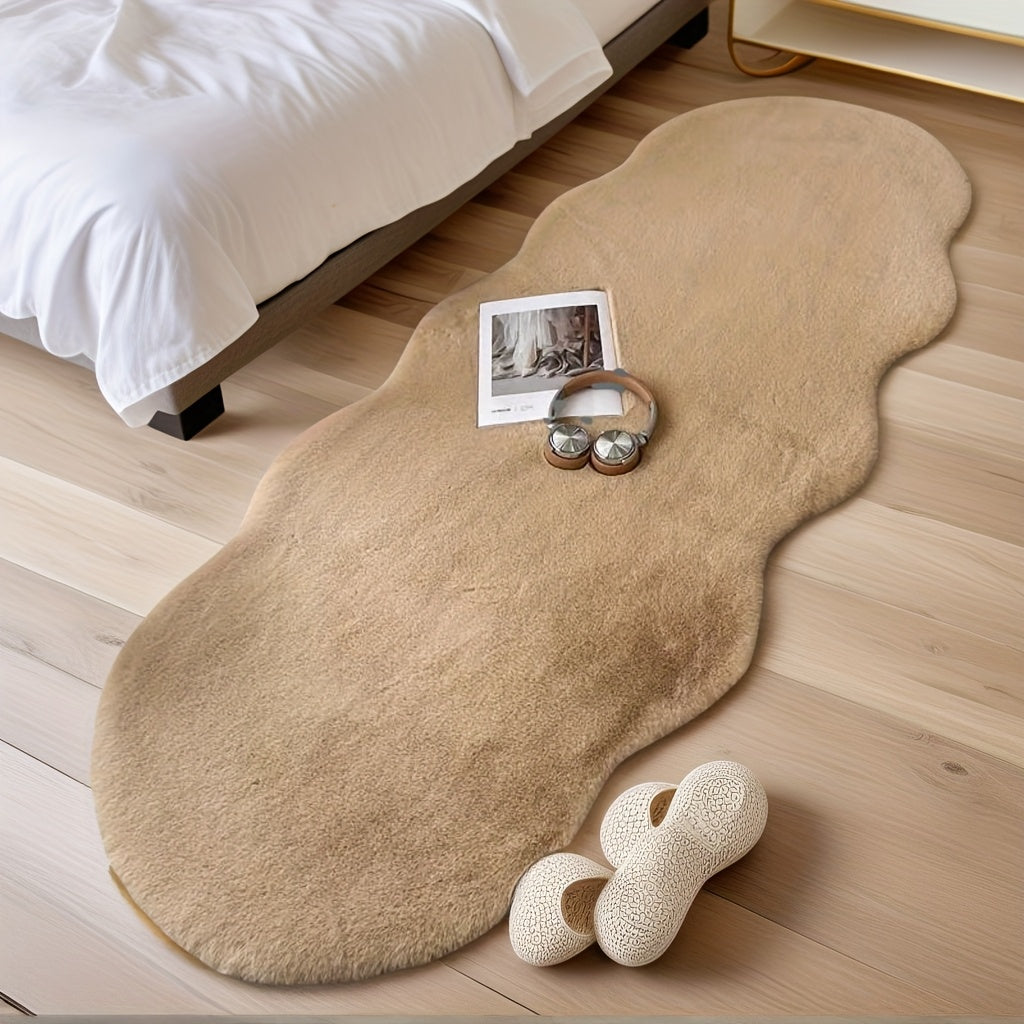 Washable Non-Slip Plush Floor Mat & Soft Comfort Carpet