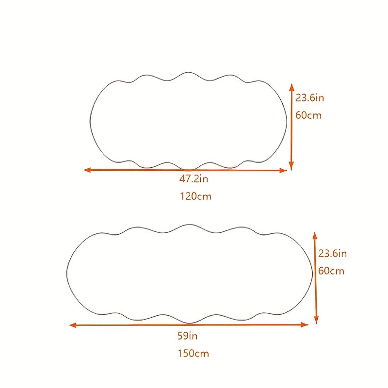 Washable Non-Slip Plush Floor Mat & Soft Comfort Carpet