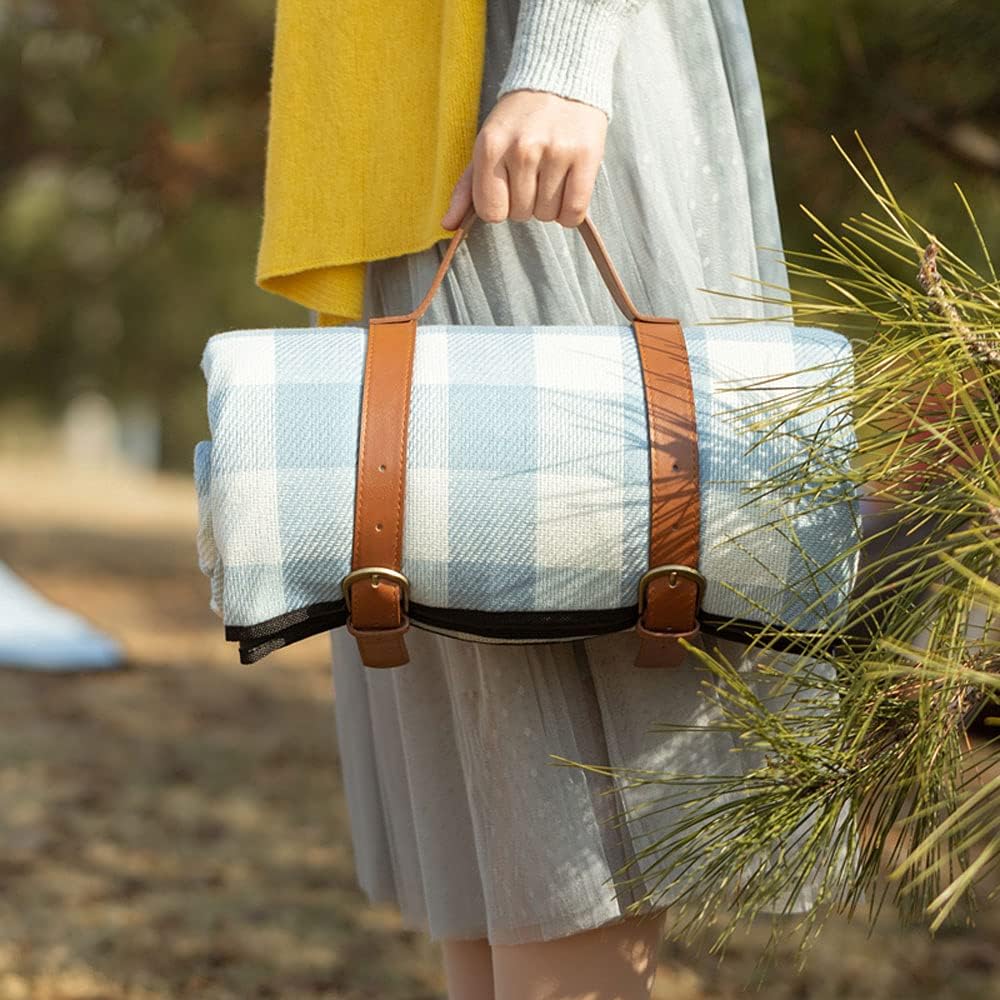 Water-Resistant Foldable Picnic Blanket - Outdoor Camping