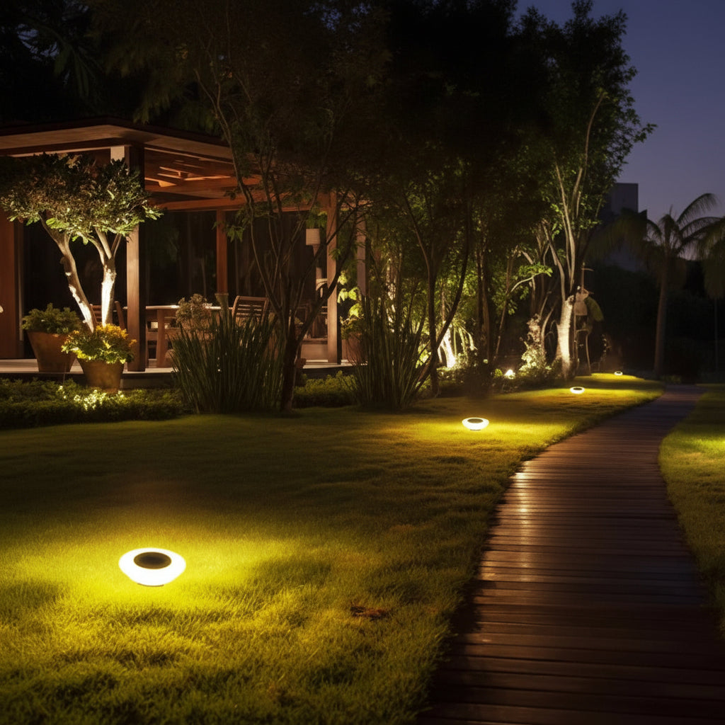 Waterproof All-Weather Solar LED Pathway Lights