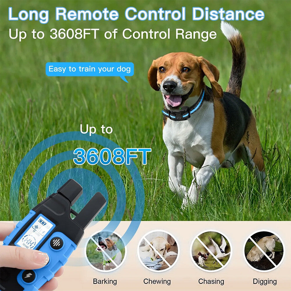 Waterproof & Rechargeable E-Collar for Dog Training