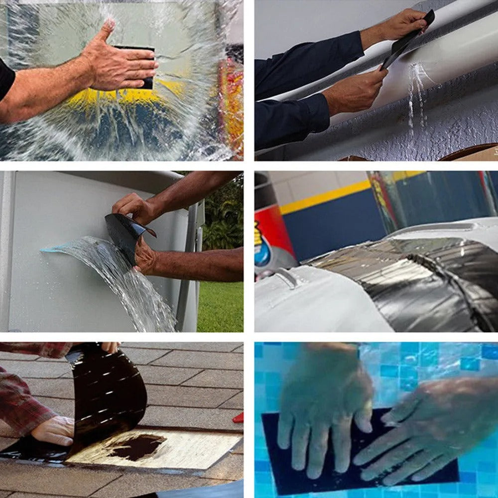 Waterproof Repair Tape - Fixing Leaks and Cracks