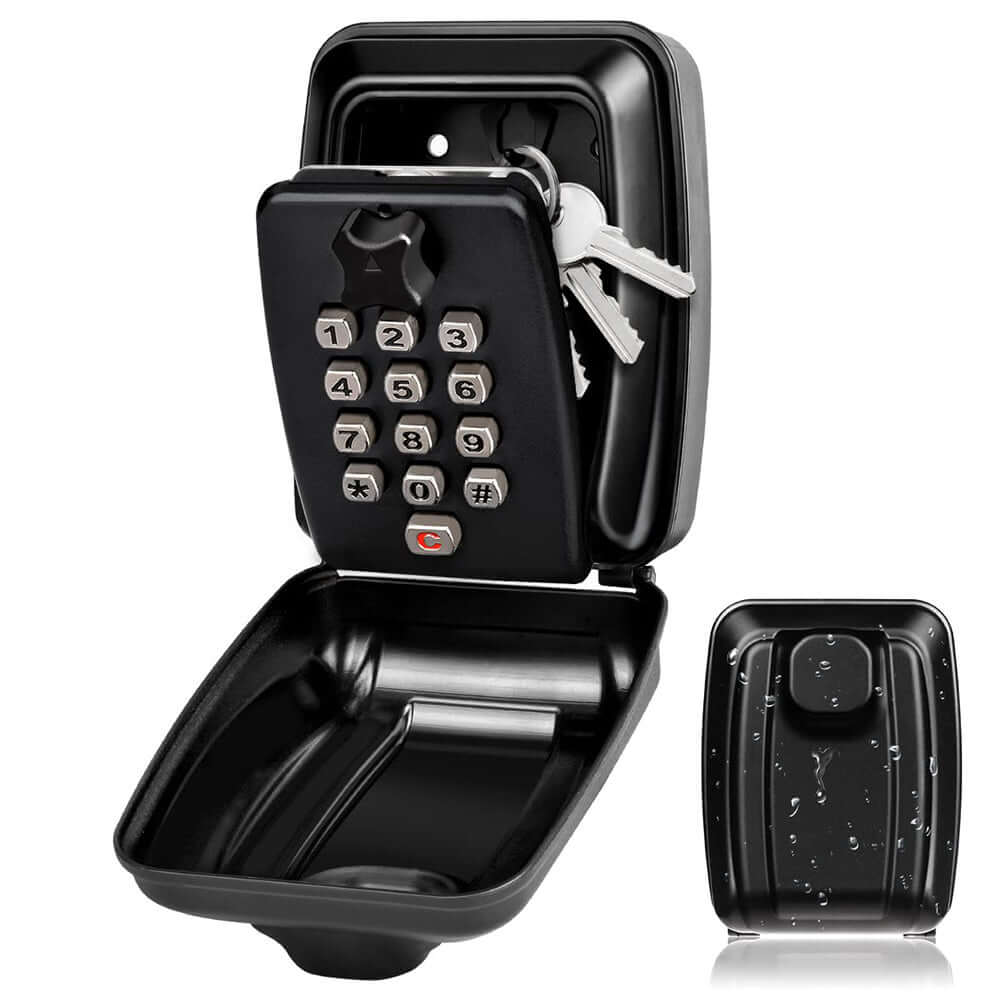 Weatherproof Key Box for Wall Mounting