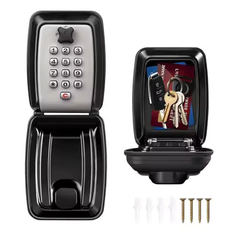 Weatherproof Key Box for Wall Mounting