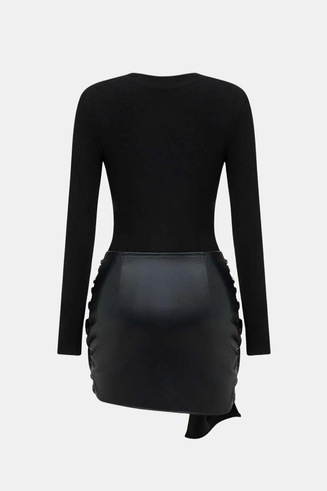 Image of Whitney | Women's Long Sleeve Bodycon Mini Dress