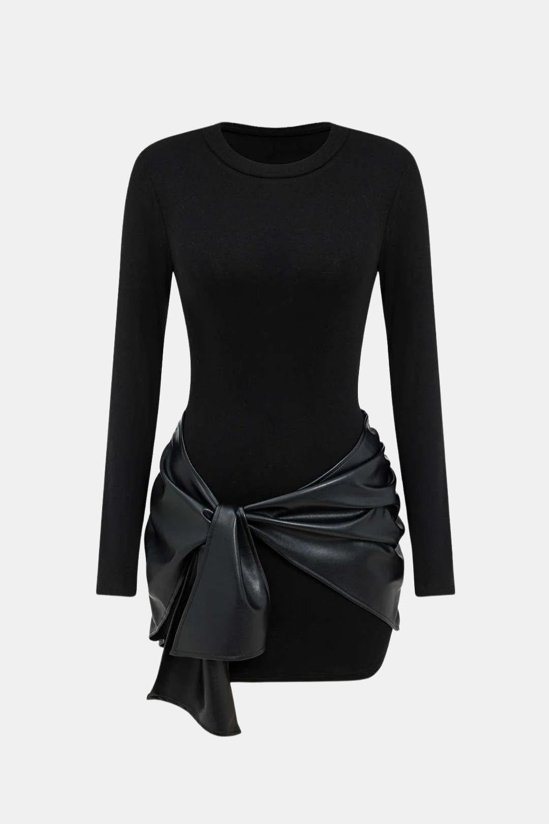 Image of Whitney | Women's Long Sleeve Bodycon Mini Dress