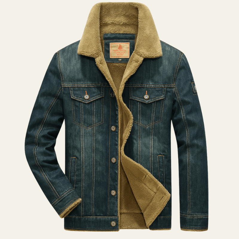Image of Willard | Men's Button-Down Denim Jacket