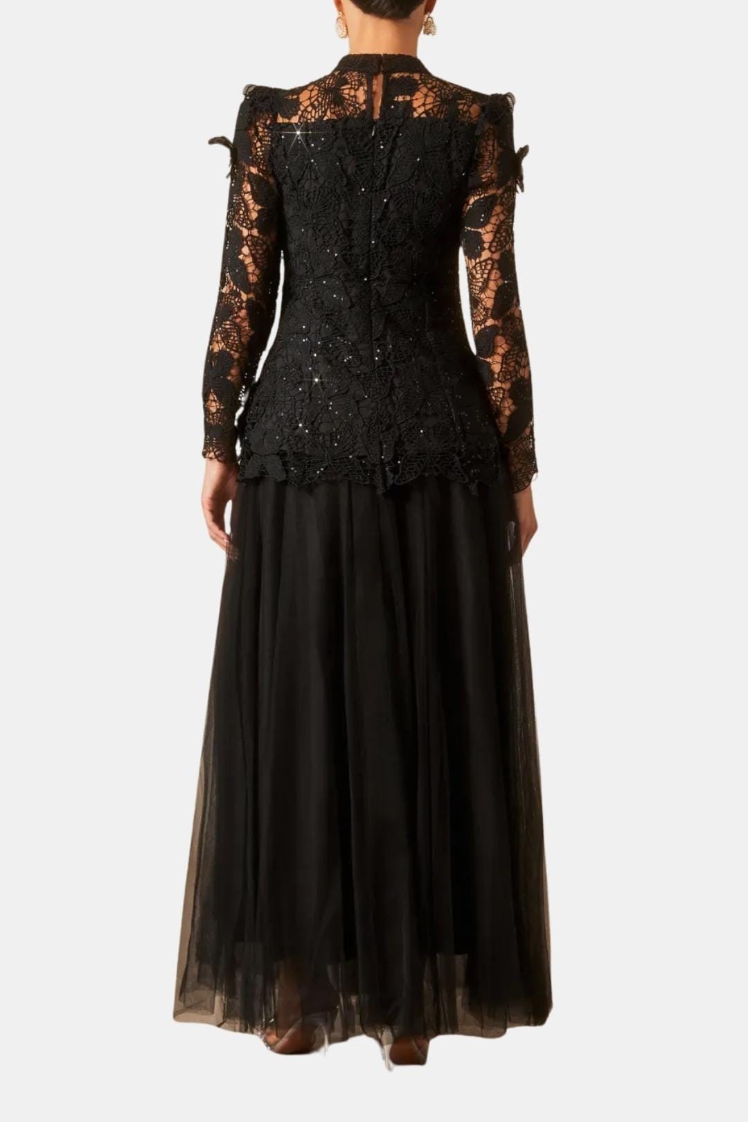Image of Willow | Women's Long Sleeve Lace Maxi Dress
