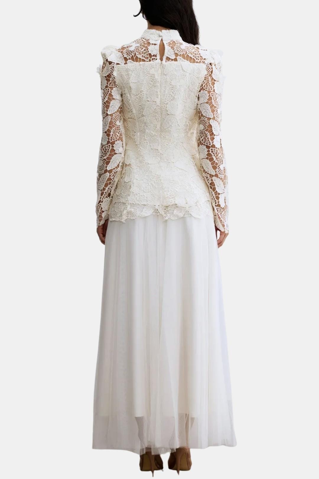 Image of Willow | Women's Long Sleeve Lace Maxi Dress