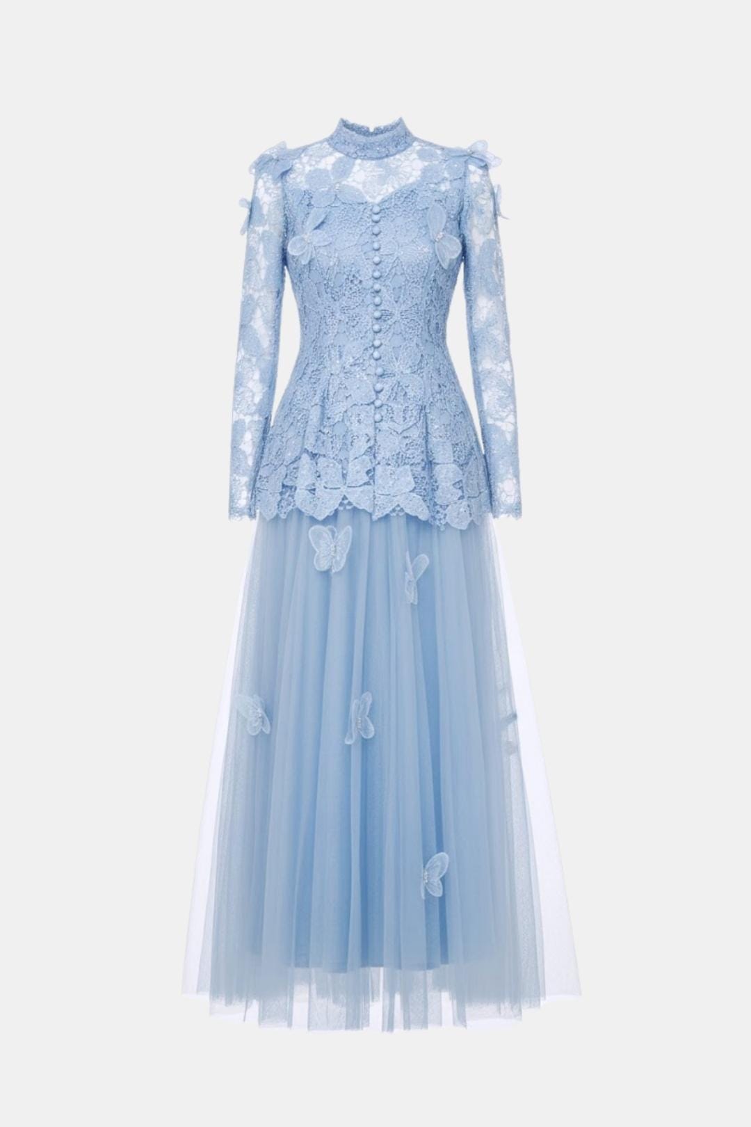 Image of Willow | Women's Long Sleeve Lace Maxi Dress