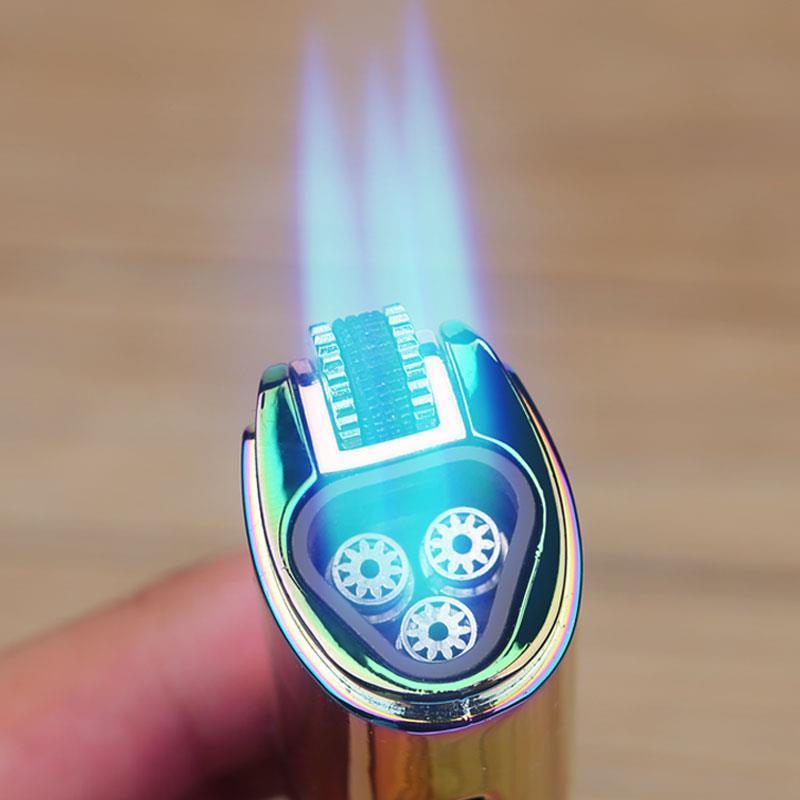 Windproof Triple Jet Torch Lighter
