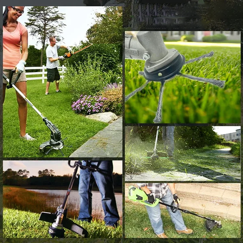 Wire Trimmer Head for Effective Weed Control