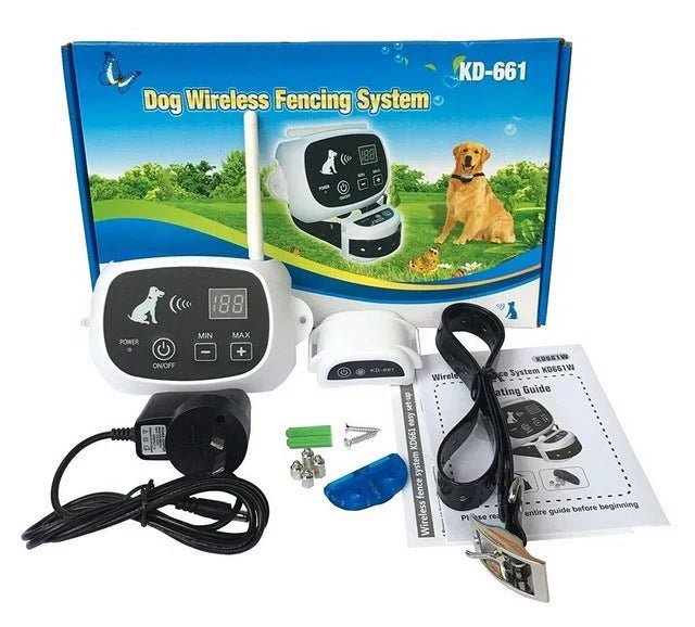 Wireless Dog Containment System with Training Function