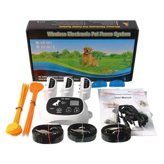 Wireless Dog Containment System with Training Function