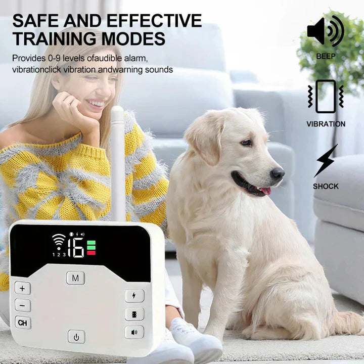 Wireless Dog Fence 2-in-1 - Training & Safety