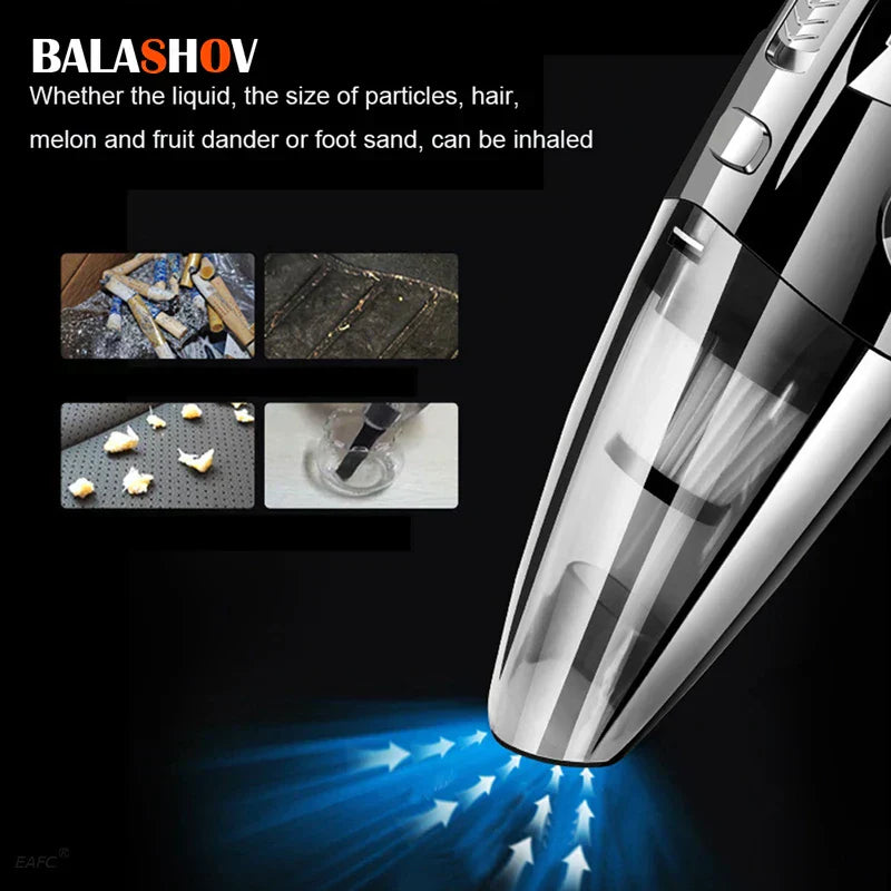 Wireless Handheld Vacuum Cleaner PowerSuction | Powerful Cyclone Suction