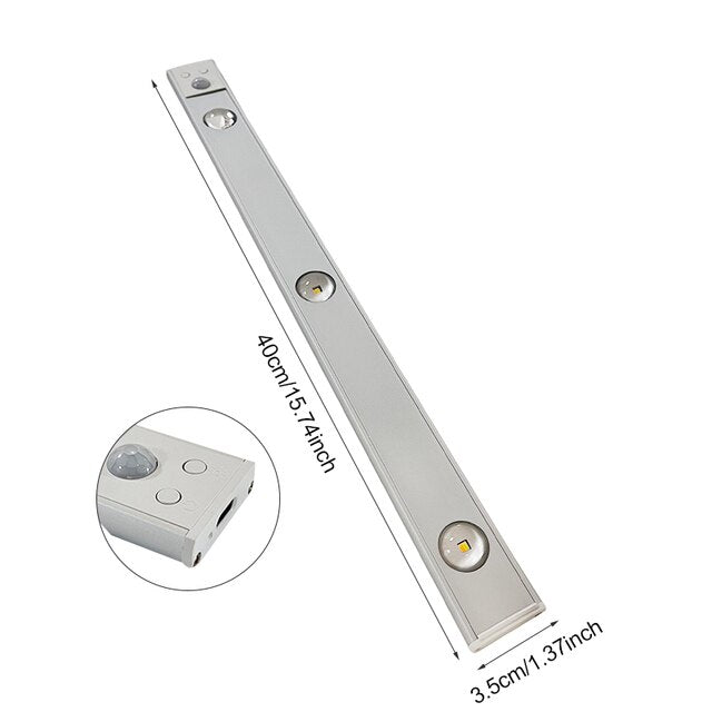 Wireless LED Lighting with Motion Sensor – Rechargeable