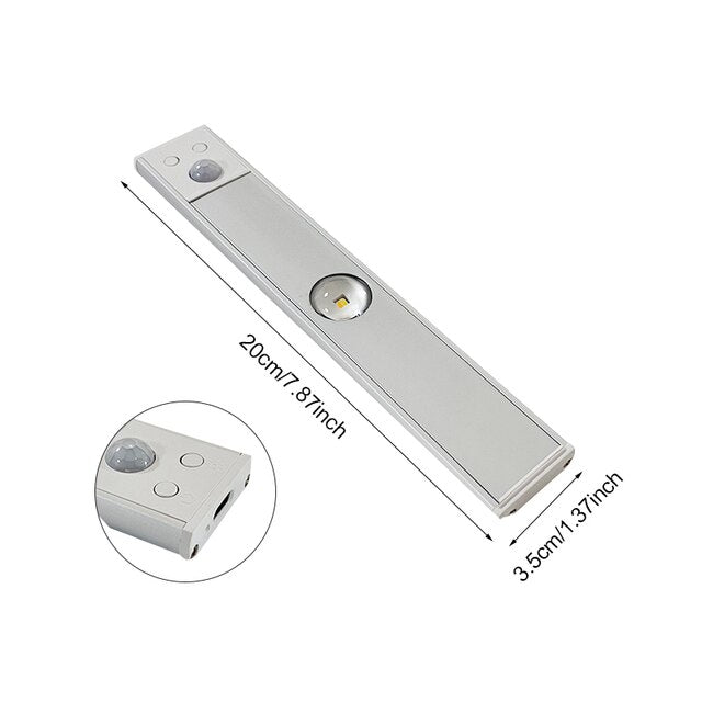 Wireless LED Lighting with Motion Sensor – Rechargeable