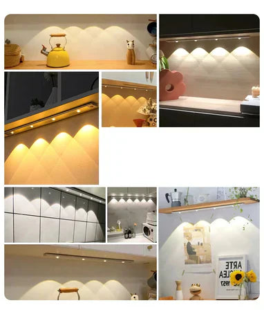 Wireless LED Lighting with Motion Sensor – Rechargeable