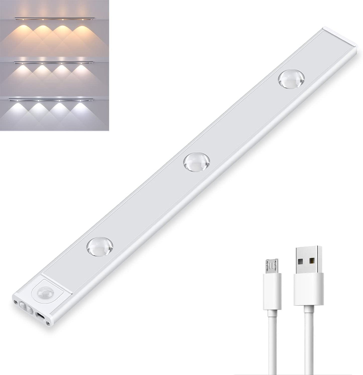 Wireless LED Lighting with Motion Sensor – Rechargeable