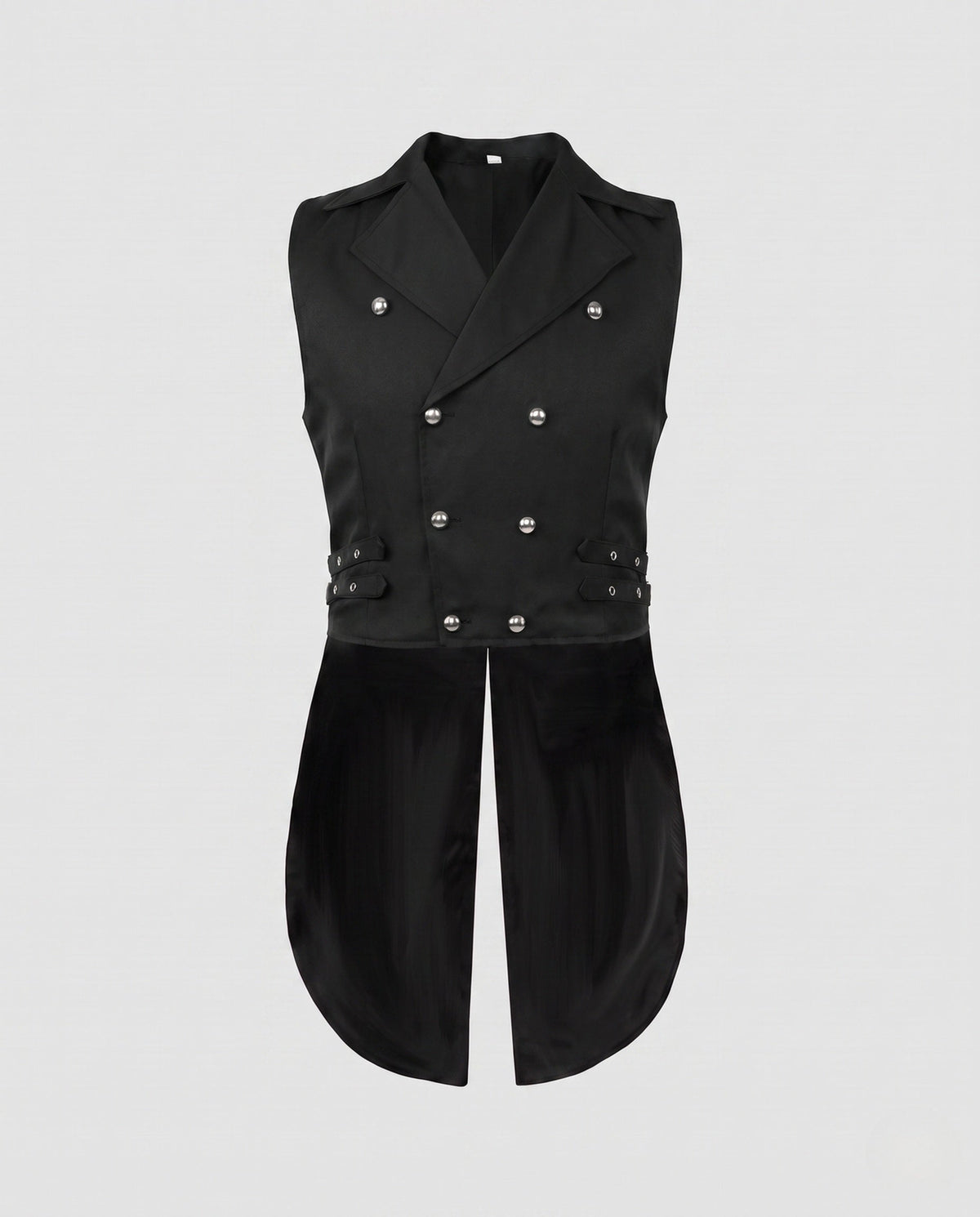 Women's Asymmetrical Waistcoat with Embellishments