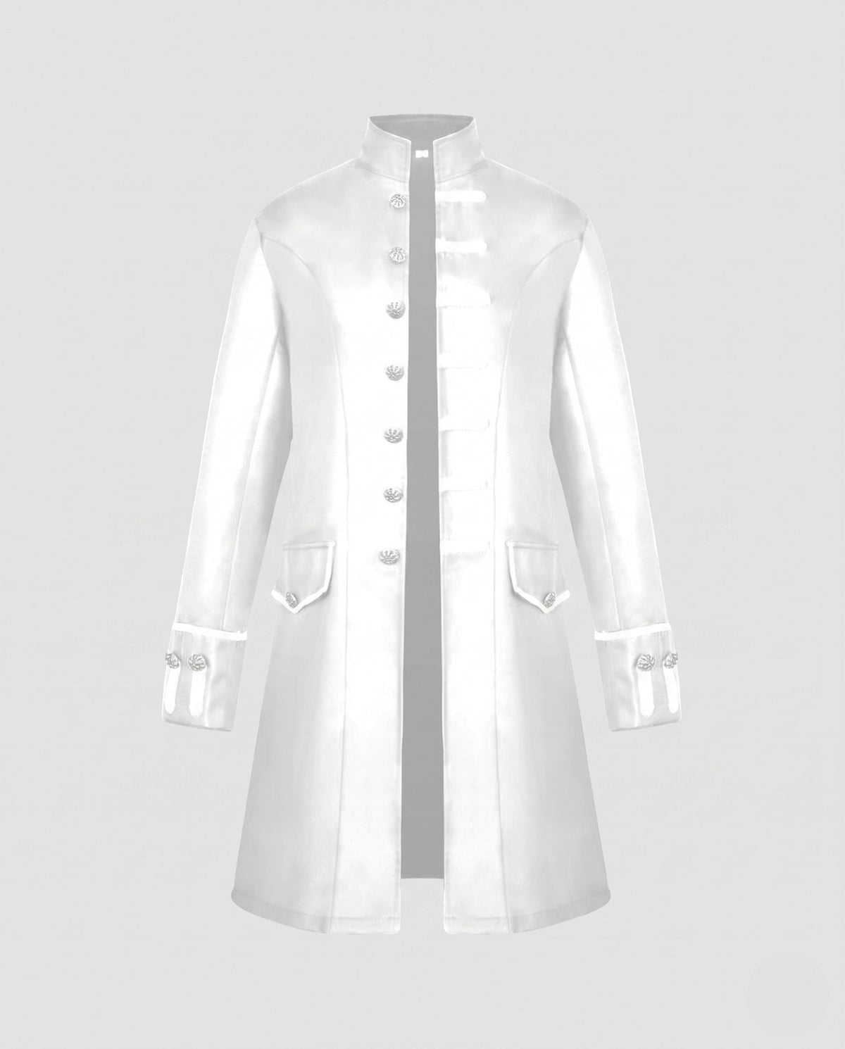 Women's Asymmetrical Waistcoat with Embellishments