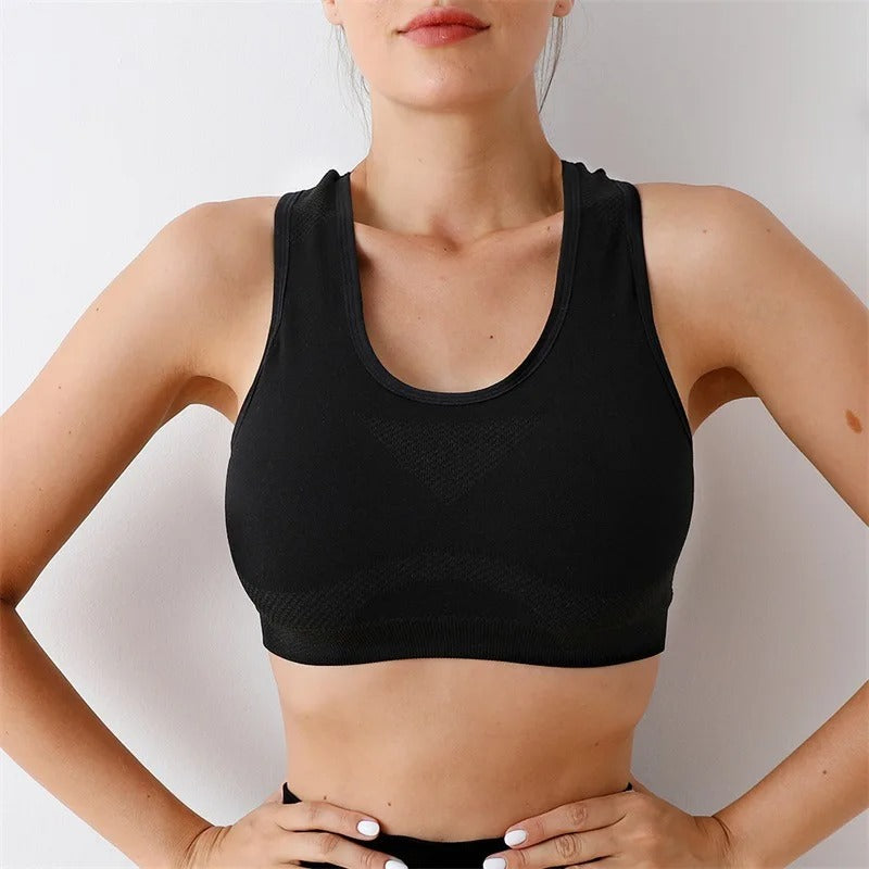Women's Breathable Sports Bra for Optimal Support and Comfort