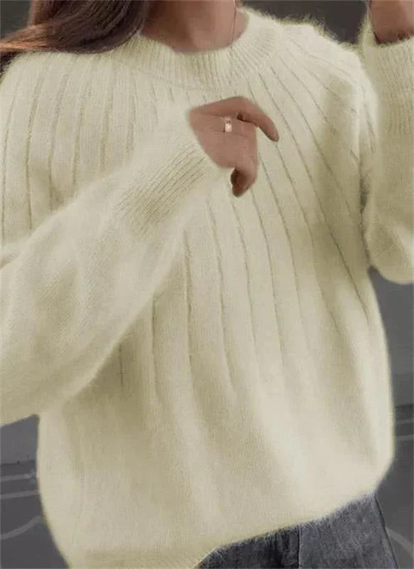 Women's Cashmere Knit Pullover Sweater