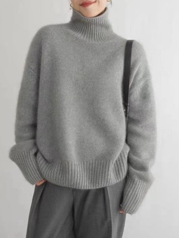 Women's Cashmere Turtleneck Sweater