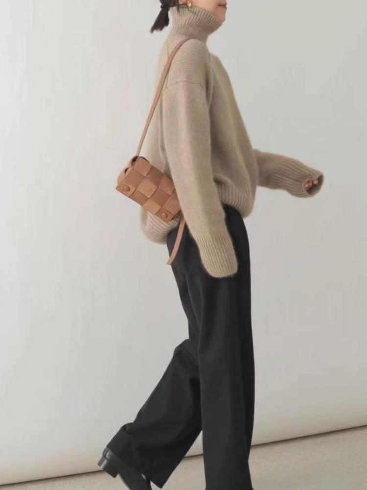 Women's Cashmere Turtleneck Sweater