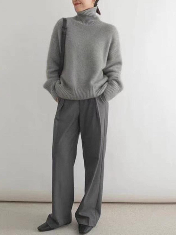 Women's Cashmere Turtleneck Sweater