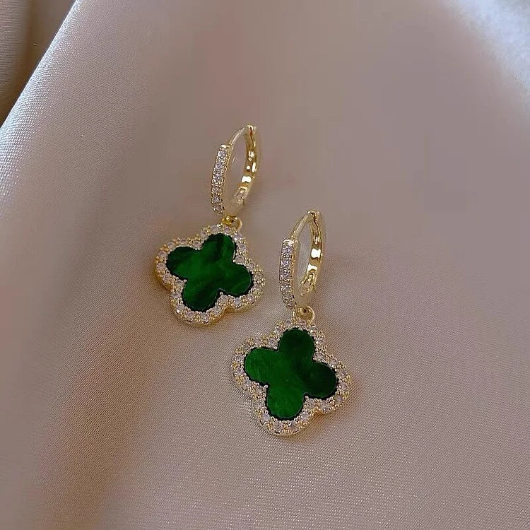 Women's Clover Earrings - Style & Luck