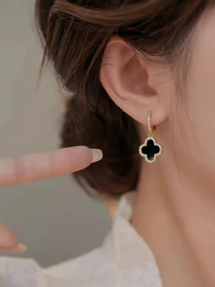 Women's Clover Earrings - Style & Luck