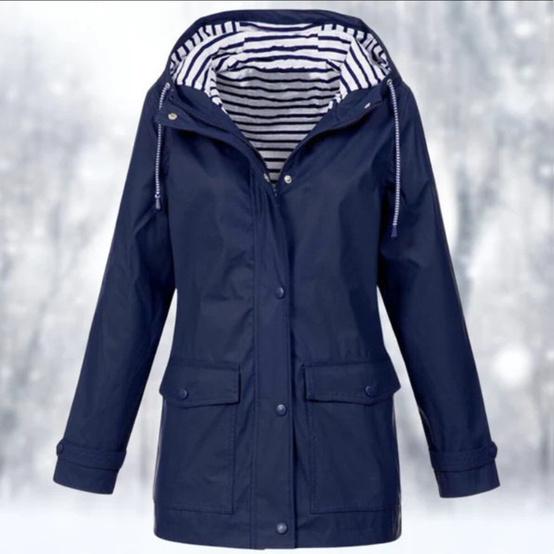 Women's Comfortable Waterproof Winter Hooded Jacket
