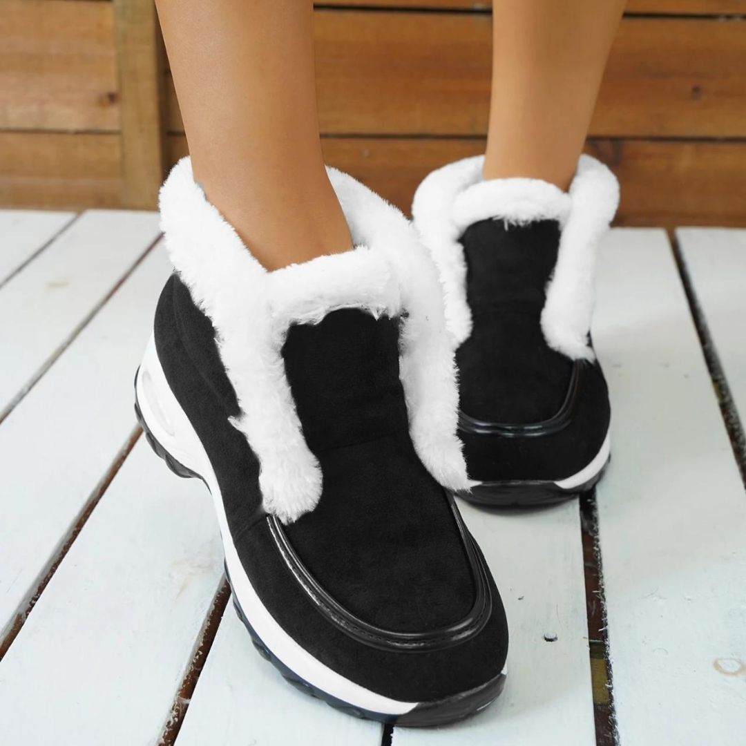 Women's Cushioned Platform Ankle Boots