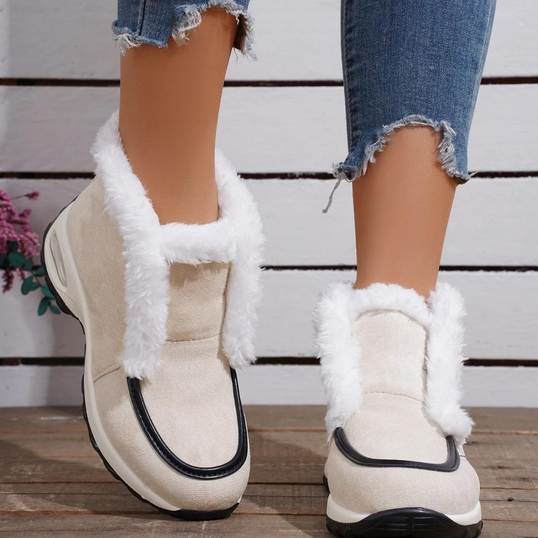 Women's Cushioned Platform Ankle Boots