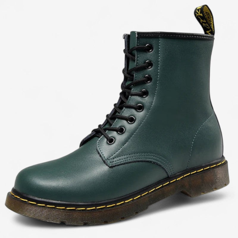 Women's Lace-Up Ankle Boots with Non-Slip Sole